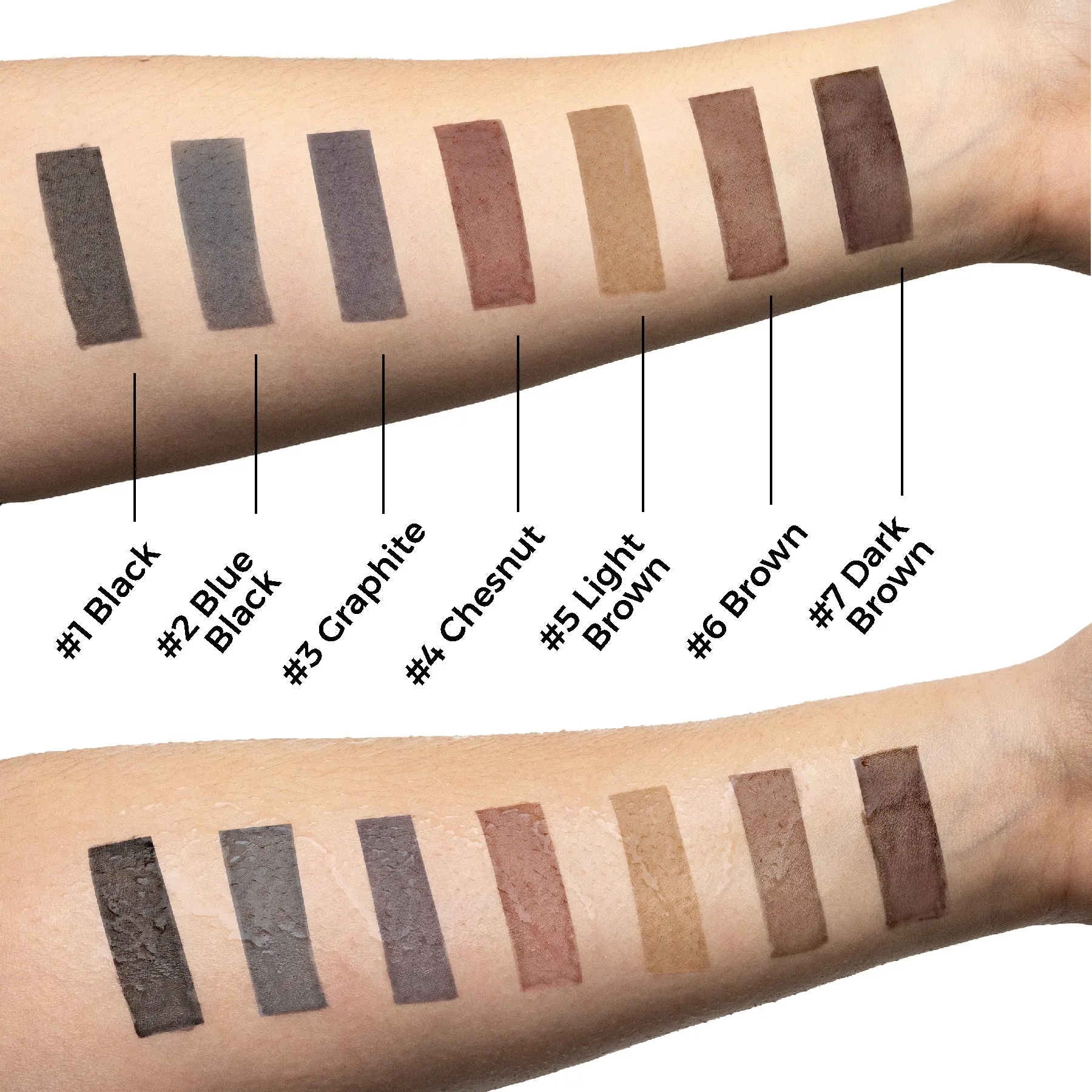Bronsun Brow and Lash Cream Dye - Brown #6, 15ml