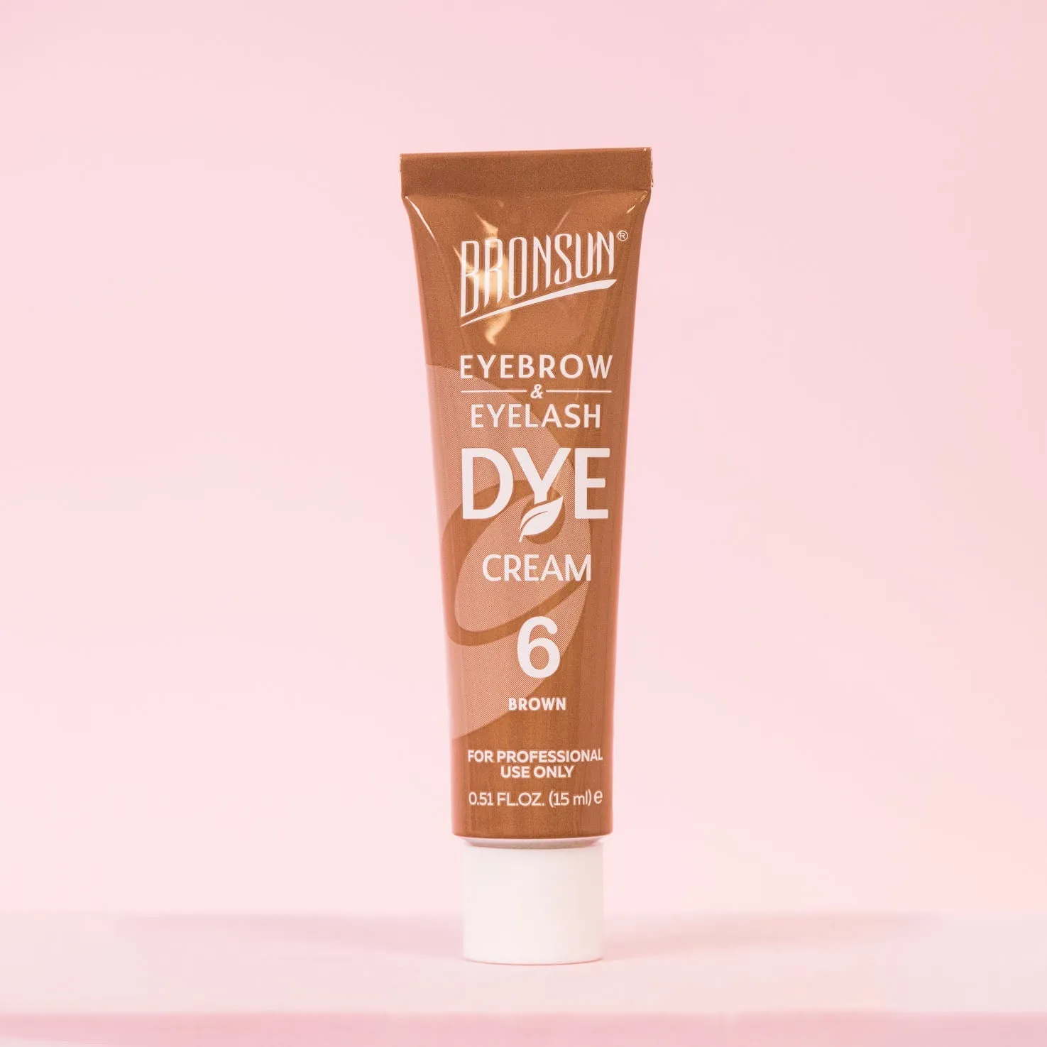 Bronsun Brow and Lash Cream Dye - Brown #6, 15ml