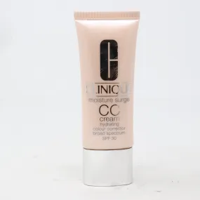 Clinique Moisture Surge Cc Cream Hydrating Color Corrector Spf 30 1.4oz Light New