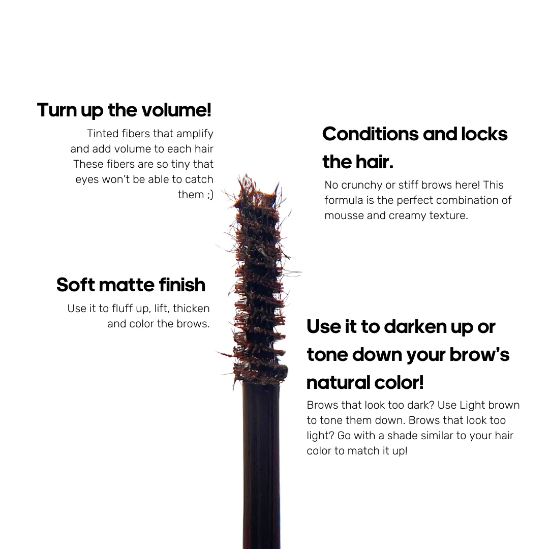 Fluffed Up Tinted Brow Gel