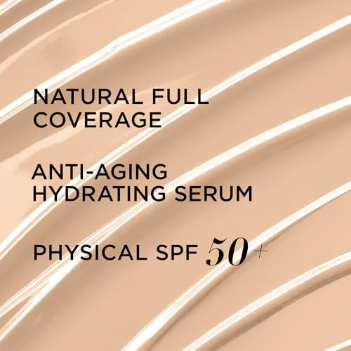 IT Cosmetics Your Skin But Better CC  Cream - Color Correcting Cream, Full-Coverage Foundation, Hydrating Serum & SPF 50  Sunscreen - Natural Finish - 1.08 fl oz