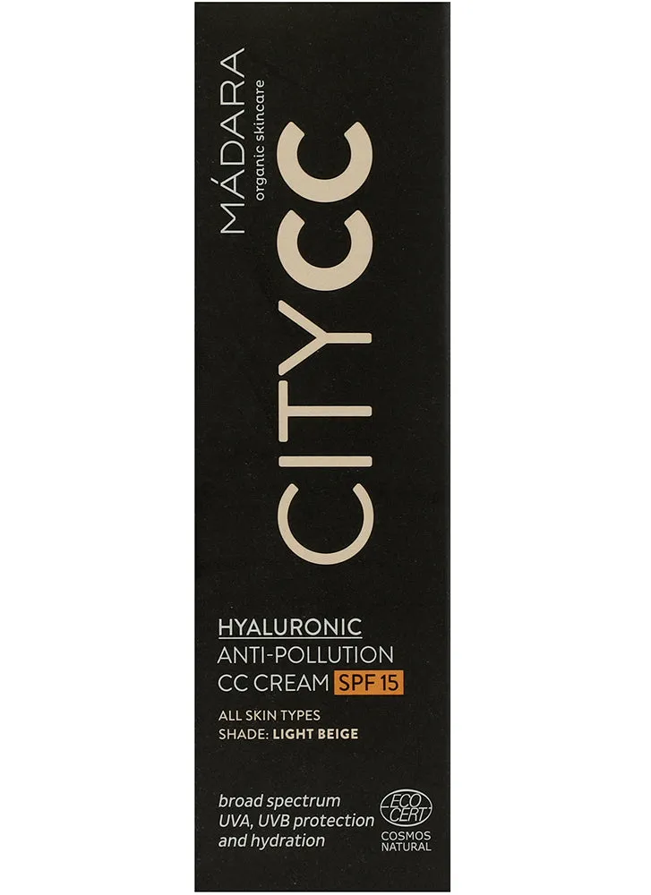 Madara Hyaluronic Anti Pollution CC Cream SPF15