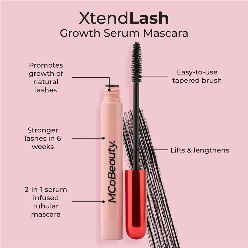 MCOBEAUTY XtendLash Growth Serum Mascara - Black