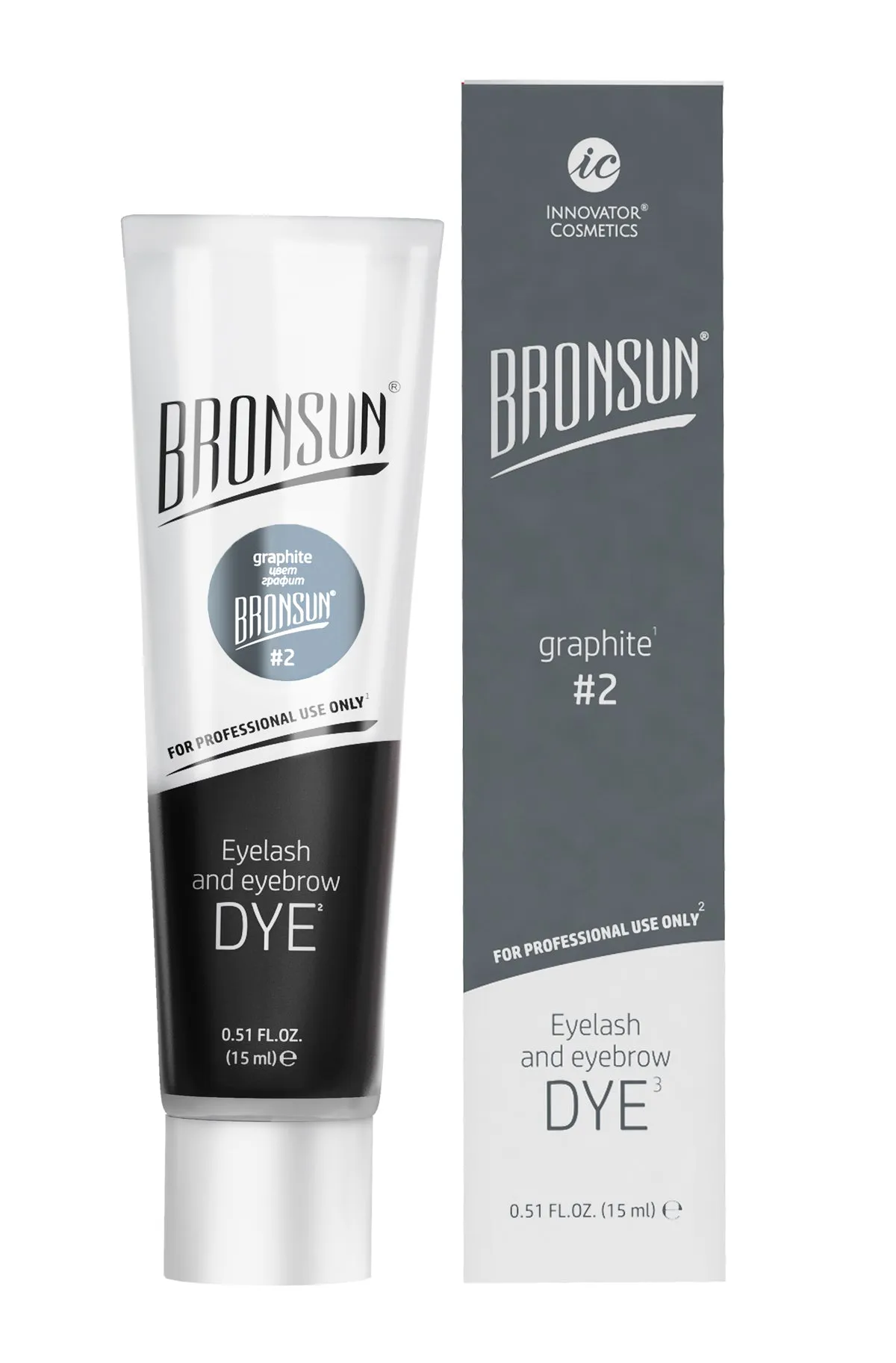 OLD FORMULA-Bronsun Eyelash and Eyebrow GEL DYE ONLY 15ml