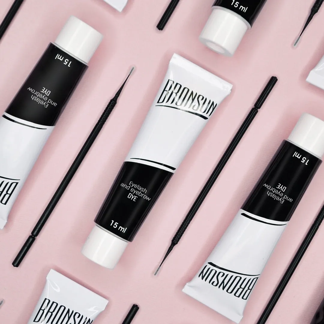 OLD FORMULA-Bronsun Eyelash and Eyebrow GEL DYE ONLY 15ml